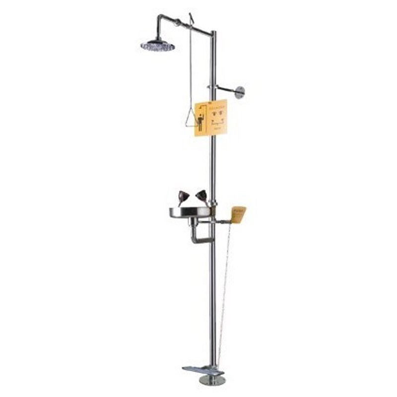 BETA, betalab, lab fittings Lab Safety Pedaled Floor Type Showers And Eye Wash Emergency Shower & Eye Wash image2